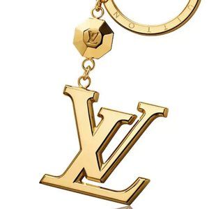 LV Facettes Bag Charm & Key Holder